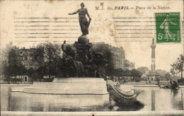 Delcampe - Paris - 12 Place De La Nation CPA - Paris (12)