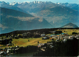Delcampe - CPM Crans Sur Sierre Vue Generale De La Station Et Les Alpes Valaisannes - Autres & Non Classés