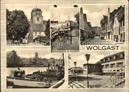 Delcampe - Wolgast Mecklenburg-Vorpommern Segleranlegestelle Am Peenestrom Steinstrasse Haf - Wolgast