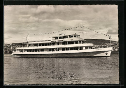 Delcampe - AK Dampfer MS Linth Auf Dem Zürichsee - Autres & Non Classés