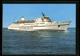 Delcampe - AK Travemünde, Passagierschiff M. S. Prinsessan Birgitta Travemünde-Göteborg /Schweden In Fahrt - Dampfer