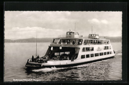 Delcampe - AK Bodensee-Fährschiff Thurgau - Autres & Non Classés