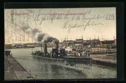 Delcampe - AK Wilhelmshaven, Ausfahrt Eines Torpedo-Divisions-Bootes - Warships