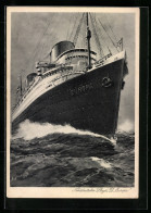 Delcampe - AK Dampfer Europa, Norddeutscher Lloyd - Dampfer