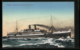 Delcampe - AK Dampfer Hamburg, Hamburg-Amerika-Linie - Dampfer