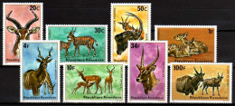 Delcampe - Belgisch Congo Belge - Belgian Congo - Rwanda 1975 N° 611/618 MNH Complete Set Animals - Animaux - Dieren C15.00Eu - Unused Stamps