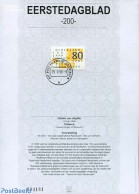 Delcampe - Netherlands 1998 RABOBANK EDB, First Day Cover, Various - Banking And Insurance - Storia Postale