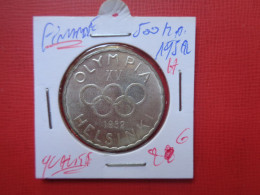 Delcampe - FINLANDE 500 MARKKAA 1952 H ARGENT (A.17) - Finlandia
