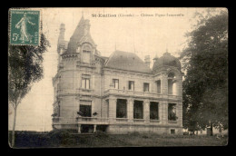 Delcampe - 33 - SAINT-EMILION - CHATEAU FIGEAC-LAMARZELLE - Saint-Emilion
