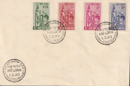 Delcampe - VIETNAM Lettre DeSAIGON NGAY PHA HAHN Du  1 MARS 1963 - Vietnam