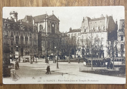 Delcampe - CPA - Nancy France - Place Saint-Jean & Protestant Church - A1 - Nancy