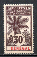 Delcampe - 1906/1908 Palmiers Faidherbe Ballay Sénégal N° 38 Neuf XX MNH - 1906-08 Palmiers – Faidherbe – Ballay