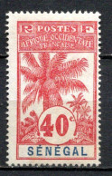 Delcampe - 1906/1908 Palmiers Faidherbe Ballay Sénégal N° 40 Neuf XX MNH - 1906-08 Palmiers – Faidherbe – Ballay