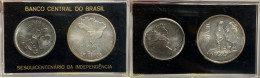 Delcampe - 3599 BRASIL 1972 BRASIL 1 CRUZEIRO 20 CRUZEIROS 1972 SESQUINCENTENARIO DA INDEPENDENCIA - Brésil
