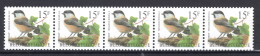 Delcampe - R83 MNH 1997 - Vogels Matkop 5 Stuks Met Nummer - Rouleaux