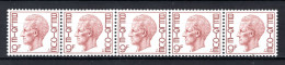 Delcampe - R70 MNH 1980 Koning Boudewijn Type Elström - Rouleaux