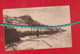 Delcampe - Lombartzyde, Lombardsijde, Souvenir De La Guerre 1914-18, Comment L'ennemi Fortifiat La Plage - Middelkerke