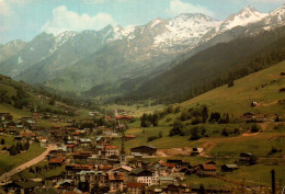 Delcampe - CPM - La CLUSAZ - Altitude 1100 M-2650 M. Vue Générale Et Chaîne Des Aravis - Edition J.Cellard - La Clusaz