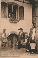 Delcampe - IN 6- MAISON ALSACIENNE A L' EXPOSITION DE NANCY - LE RAVITAILLEMENT - 2 SCANS - Trachten