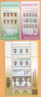 Delcampe - 2026 Moldova „From The Heritage Of National Museums”, National Museum Of Ethnography (2v + Block) Mint - Moldavia