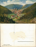 Delcampe - Triberg Schwarzwald Vom Hohnen Nach Original  R. Steinert Künstlerkarte 1910 - Triberg