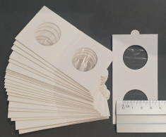 Delcampe - Materiaal - Hartberger, Coin Holders, Self-adhesive 27.5 Mm - Materiale
