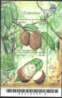 Delcampe - BRAZIL 2005 FRUITS CAPUAÇU MNH - Blocks & Kleinbögen