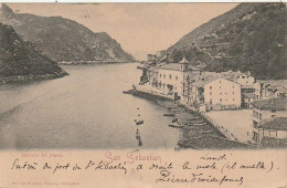 Delcampe - Z++13-(ESPAGNE) SAN SEBASTIAN - ENTRADA DEL PUERTO - VISTA GENERAL - 2 SCANS - Guipúzcoa (San Sebastián)