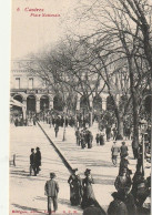 Delcampe - Z++10-(81) CASTRES - PLACE NATIONALE - ANIMATION - COMMERCE : " GRAND BAZAR NATIONAL " - EDIT. MOURGUES , CASTRES - Castres