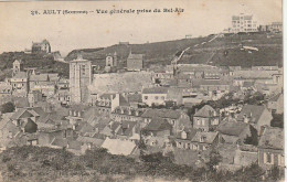 Delcampe - Z++9-(80) AULT - VUE GENERALE PRISE DU BEL AIR - 2 SCANS - Ault