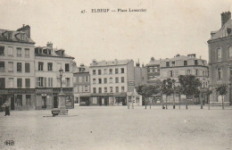 Delcampe - Z++5-(76) ELBEUF - PLACE LEMERCIER - 2 SCANS - Elbeuf