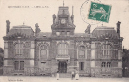 Delcampe - Z++6-(77) MORMANT - L' HOTEL DE VILLE - ANIMATION - 2 SCANS - Mormant