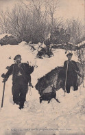 Delcampe - Z+nw-(65) CAUTERETS - CAPTURE D'UN JEUNE IZARD VIVANT - CHASSEURS - Cauterets