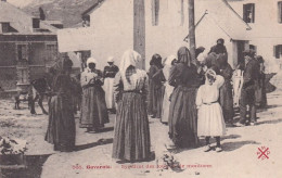 Delcampe - Z+nw-(65) GAVARNIE - SYNDICAT DES LOUEURS DE MONTURES - ANIMATION - TAMPON " AU PORT DE NEIGE " , GAVARNIE - Gavarnie