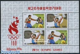 Delcampe - Korea, North 1995 Olympic Games 2x2v M/s, Mint NH, Sport - Boxing - Olympic Games - Weightlifting - Boxe