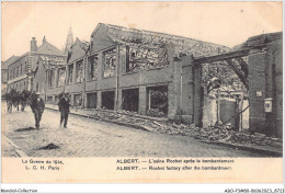 Delcampe - ABOP3-80-0186 - ALBERT - L'Usine Rochet Après Le Bombardement - Albert