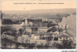 Delcampe - CAR-ABDP4-30-0409 - PONT-SAINT-ESPRIT - VUE PANORAMIQUE DE LA CITADELLE - Pont-Saint-Esprit