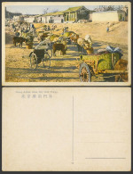 Delcampe - China Old Postcard Chang Ji-Men Outer City Wall, Peking, Rickshaw Donkey 北京 廣渠門外 - China