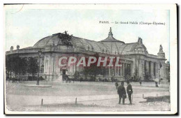 Delcampe - CPA Paris Le Grand Palais (Champs Elysees) - Champs-Elysées