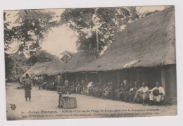 Delcampe - Carte Postale Ancienne  Congo Français N°65 - Bonga Village - Französisch-Kongo