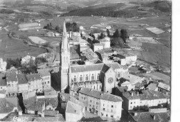Delcampe - VERNOUX EN VIVARAIS - L'Eglise Et Pied Du Bourg - Vue Aérienne - Très Bon état - Vernoux