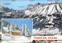 Delcampe - Pfronten Ostallgaeu Bayern Berghaus Tiroler Stadl Breitenbergbahn Mit Berghotel - Pfronten