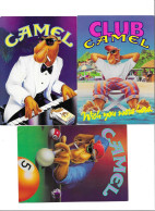 Delcampe - 4929/ 3x Reclamekaart Camel - Werbepostkarten