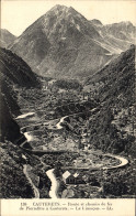 Delcampe - CPA Cauterets Route Et Chemin De Fer De Pierrefitte A Cauterets Le Limacon - Cauterets