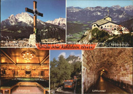 Delcampe - Kehlsteinhaus Watzmann Hochkalter Gipfelkreuz Liftkabine Lifttunnel - Berchtesgaden