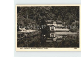 Delcampe - Lichtenhain Sebnitz Hotel Lichtenhainer Wasserfall - Sebnitz