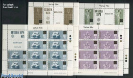 Delcampe - Malta 1974 Europa CEPT 4 M/ss (= 10 Sets), Mint NH, History - Europa (cept) - Malte
