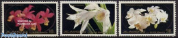 Delcampe - Korea, North 1984 Flowers 3v, Mint NH, Nature - Flowers & Plants - Orchids - Corée Du Nord