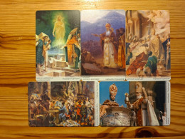 Delcampe - Phonecard Set Armenia - Painting, Religion, Christianity - Arménie