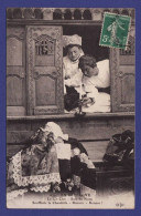 Delcampe - AMOUR ET Lit Clos Couple Et Enfants "PRECURSEUR" BRETAGNE ( TTB Etat ) WX613 - Bretagne